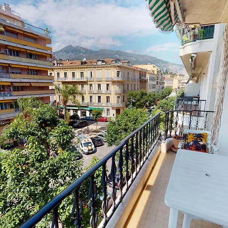 Agreable 2p Moderne En Centre-ville Proche Avec Balcon - Fr-1-196-333 Lägenhet Menton